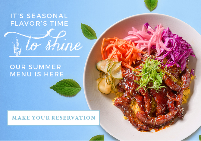 summer menu is here