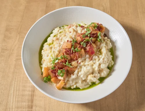 Whole Food Ingredients, One Extraordinary Bowl: Saffron Risotto at Harvest Seasonal Grill